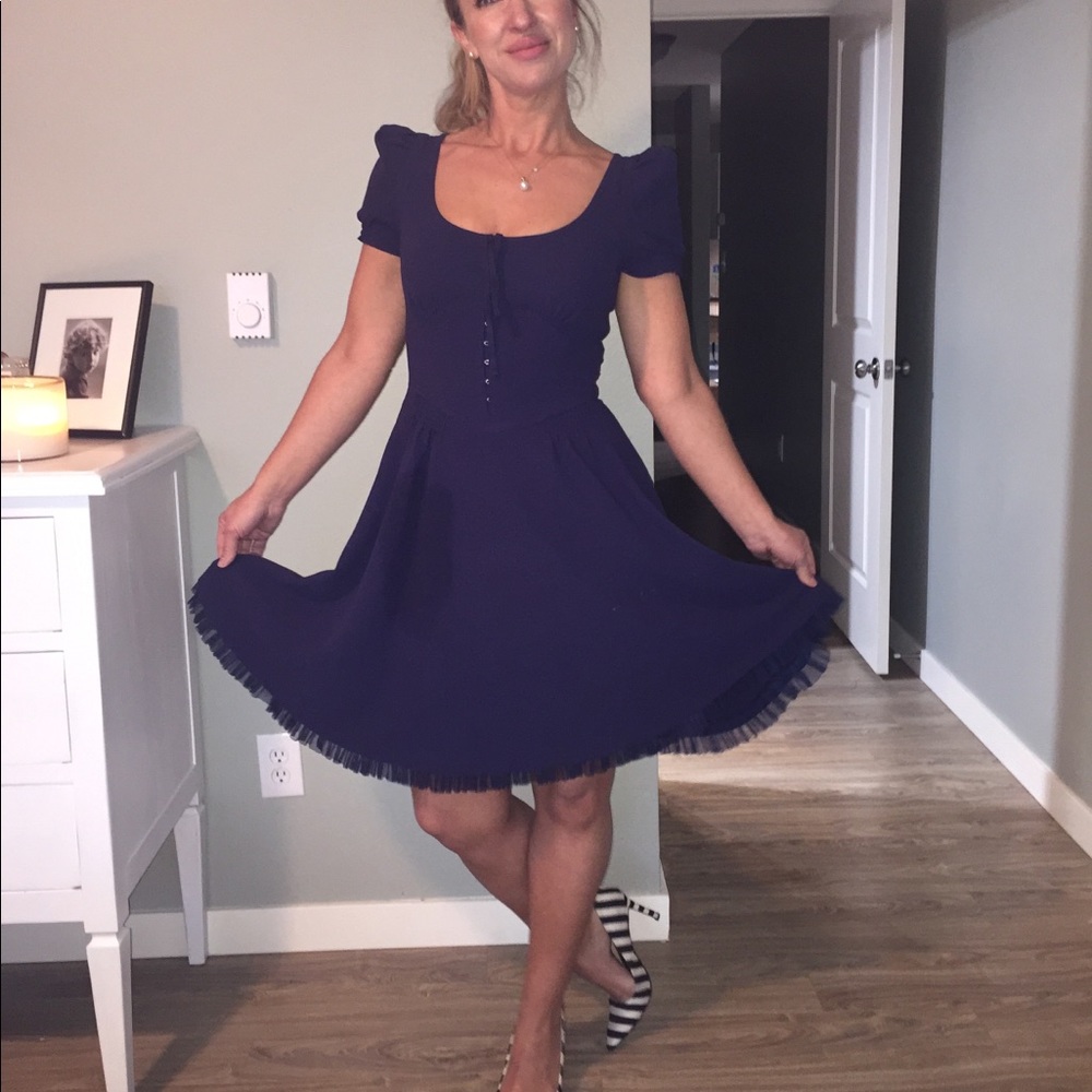 Betsey Johnson Blue Dress